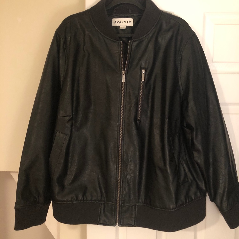 Plus Size Bomber Jacket 3X